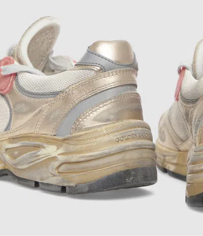 Golden Goose Lace-up Sneakers In Nude