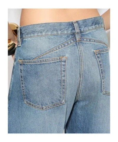 Alaïa Low Waist Round Jeans