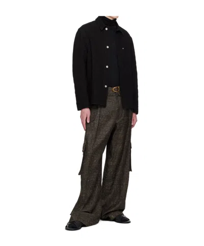 Tom Ford 23mm Angled Buckle Belt In Brown