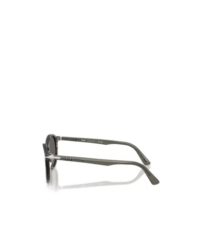 Persol Round Frame Sunglasses In Brown