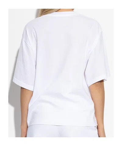 Dolce & Gabbana Round Neck Short Sleeve T-shirt In White