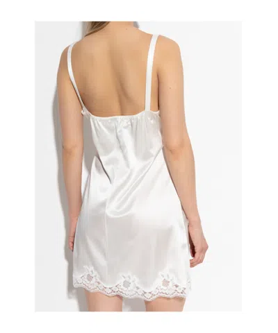 Dolce & Gabbana Dolce  Gabbana Lace Trimming Mini Dress