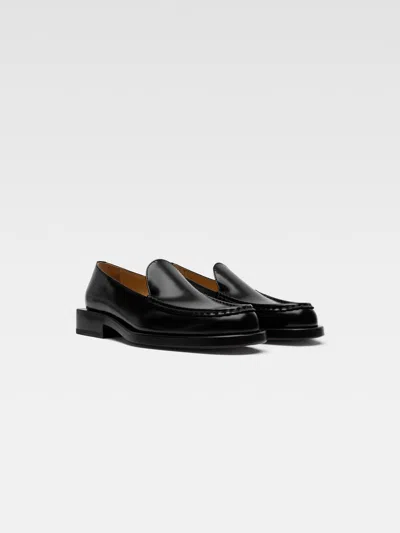 Jacquemus The Loafers Block Heal Shoes In Black
