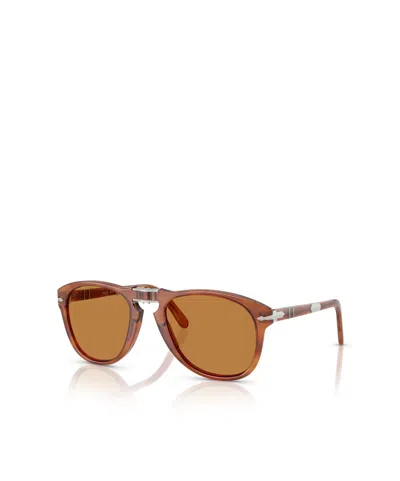 Persol Po0714sm Steve Mcqueen Folding Pilot Sunglasses In Multi