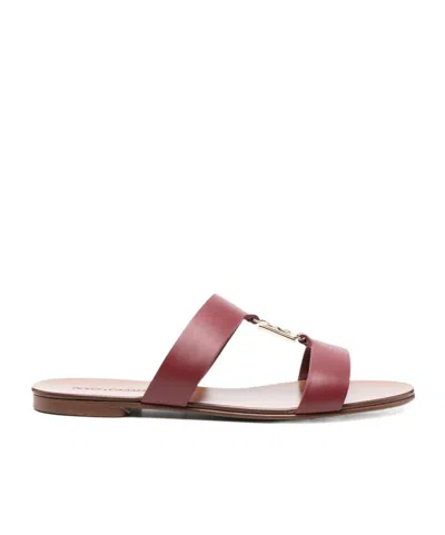 Dolce & Gabbana Leather Shoes In Red