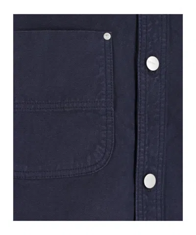 Carhartt George Denim Shirt Jacket In Blue