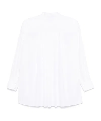 Antonelli Button-up Long Sleeve Shirt In White