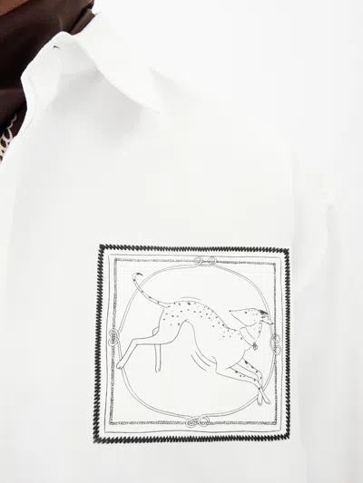Jacquemus Le Simon ml Graphic Print-pocket Shirt