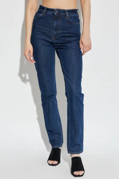 Totême Belt Loop Jeans In Blue
