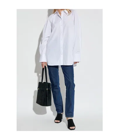Totême Belt Loop Jeans In Blue