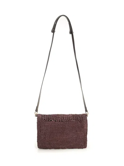 Chloé Banana Shoulder Bag In Brown