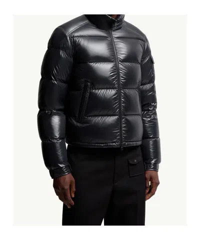 Moncler Levitha Short Down Jacket In Black