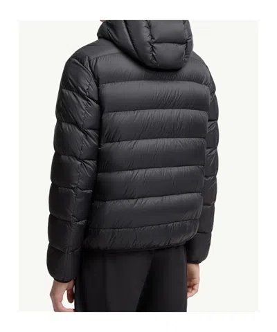 Moncler 'masac Down Jacket With Det In Black