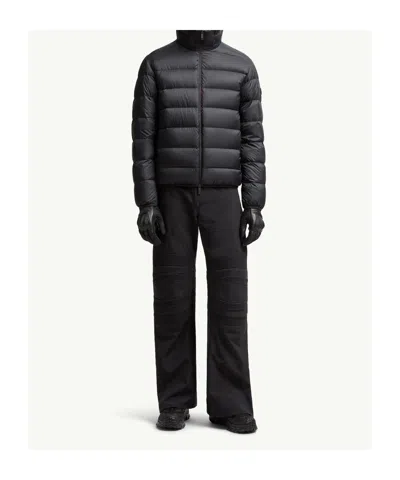 Moncler 'masac Down Jacket With Det In Black