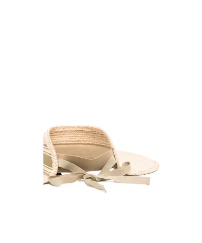 Miu Miu Logo-ribbon Visor Hat
