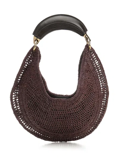 Chloé Banana Raffia Tote Bag