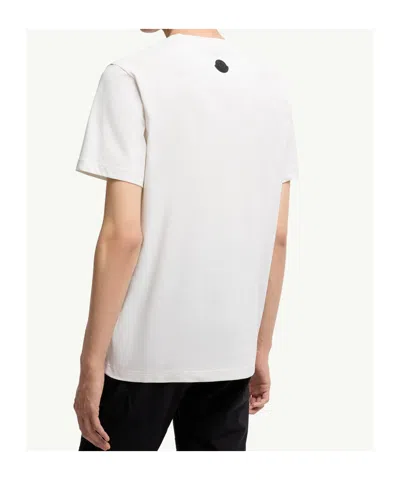 Moncler Short Sleeves T-shirt In White