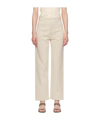Baserange Beige Tajo Jeans In Neutral