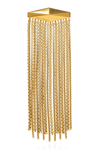 Jimmy Choo Zandra Earrings In Gold