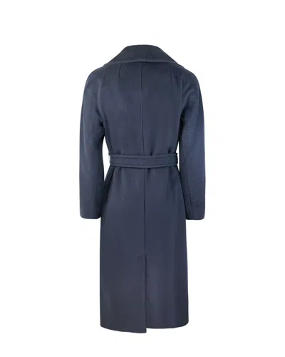 Weekend Max Mara Blue Resin Coat