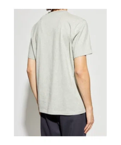Moncler Mascot Logo Cotton T-shirt In Gray