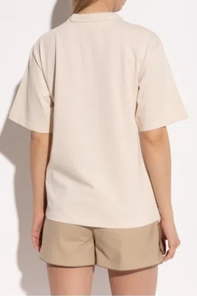 Sportmax Short-sleeved T-shirt In Neutral