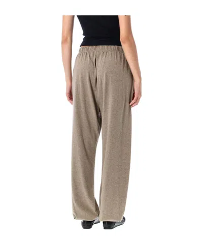 Essentials Gray Classic Sweatpants In Brown