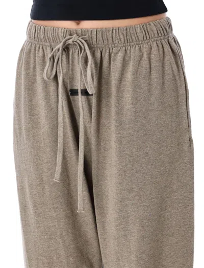 Essentials Gray Classic Sweatpants In Brown