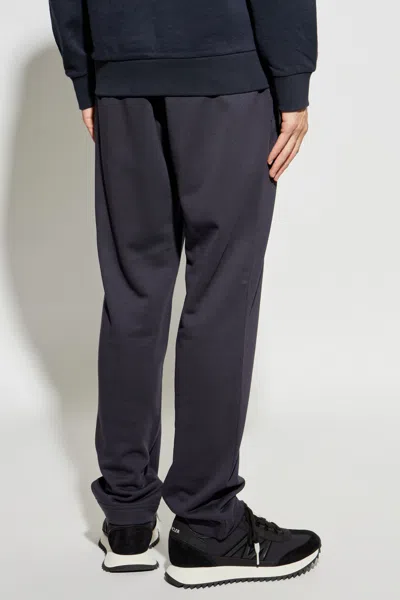 Moncler Elastic Waist Track Pants In Black