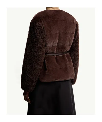 Moncler Jouillat Jacket - Women's - Polyester In Brown