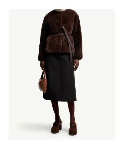 Moncler Jouillat Jacket - Women's - Polyester In Brown
