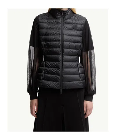 Moncler Flared Down Vest