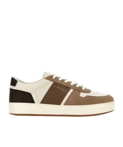 Hogan Suede And Nappa Leather Sneakers