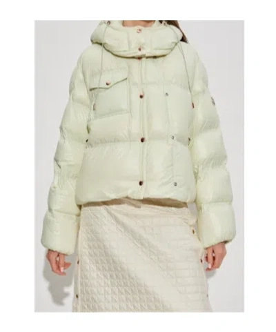 Moncler Erea Down Jacket In Yellow