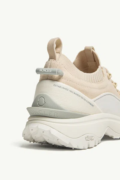 Moncler Trailgrip Lite3 Nubuck And Suede Sneakers