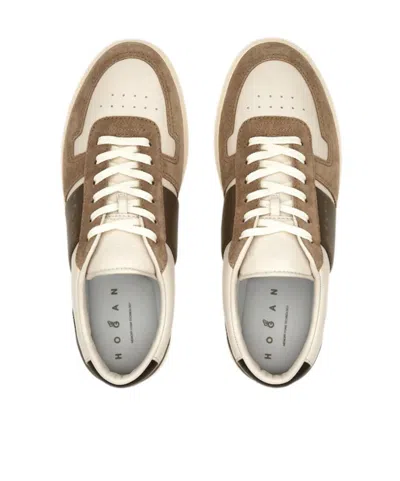 Hogan Suede And Nappa Leather Sneakers