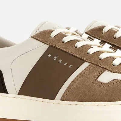 Hogan Suede And Nappa Leather Sneakers