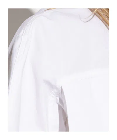 Jacquemus Button-down Shirt Dress In White