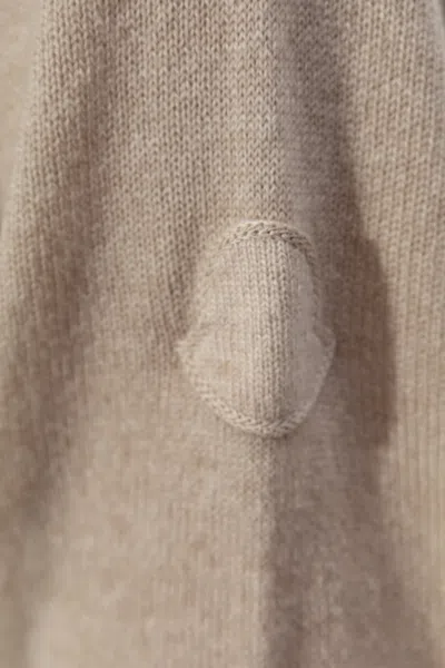 Moncler Long Sleeve Sweatshirt In Neutral