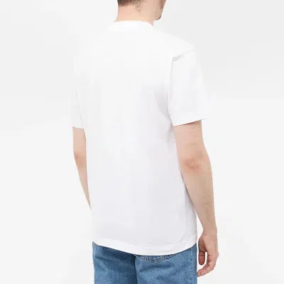 Stone Island Classic Small Logo Tee In White