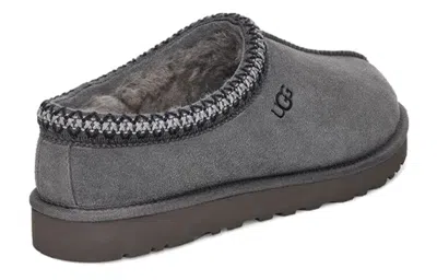 Ugg Tasman Braided-trim Slipper Boots In Gray