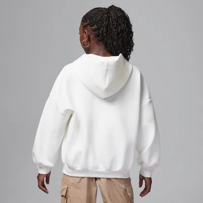 Air Jordan (ps)  Take Flight Pullover Hoodie 'sail' In Neutral