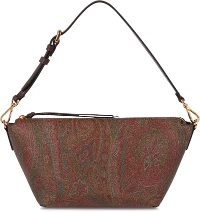 Etro Paisley Jacquard Mini Shoulder Bag In Multi