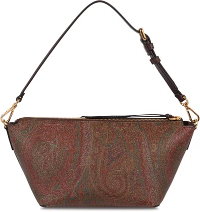Etro Paisley Jacquard Mini Shoulder Bag In Multi