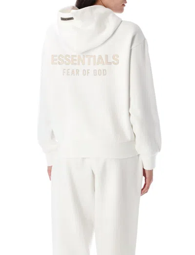 Essentials Fear Of God  Logo Patch Classic Fit Hoodie