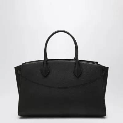 Ferragamo Large Studio Leather Top Handle Bag