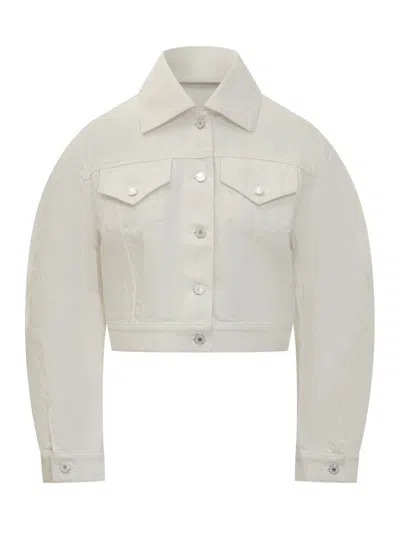 Givenchy Cocoon Denim Jacket In White