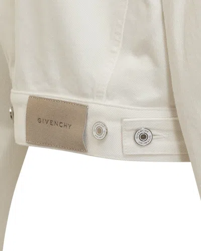 Givenchy Cocoon Denim Jacket In White