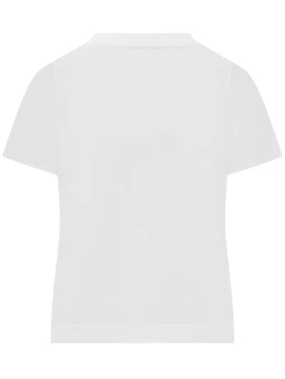 Givenchy Crew Neck Cotton T-shirt In White