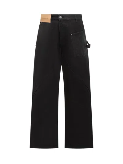 Jw Anderson Twisted Workwear Denim Jeans